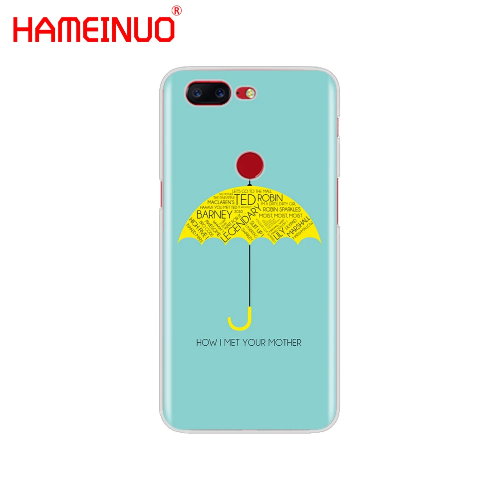 HAMEINUO Как я встретил вашу маму himym цитаты крышка чехол для телефона Oneplus one plus 6 5 т 3 2