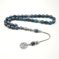 turkish design ceramics tasbih 33 beads bracelet metal tassels muslim prayer beads islamic bracelets eid gift ramadan rosary