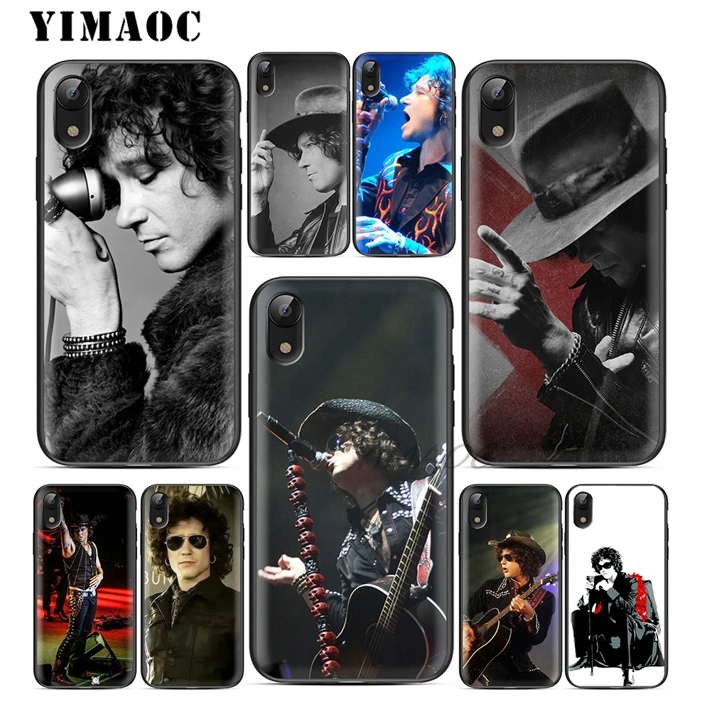 YIMAOC Банбери рок-певец Мягкий ТПУ Черный силиконовый чехол для iPhone X или 10 8 7 6S Plus 5 5S