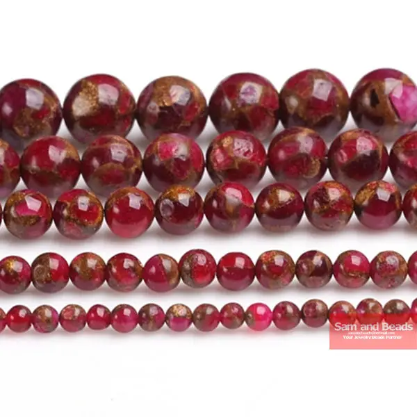 Бесплатная доставка натуральный красный золотой цвет Непальские каменные