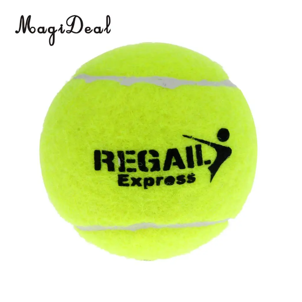 MagiDeal 12 шт. высокоэластичные резиновые тренировочные теннисные мячи с сумкой для