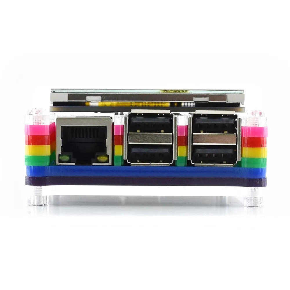 

480x320, 3.5 inch Touch Screen Tablet TFT LCD Designed for Raspberry Pi, 125MHz High-Speed SPI