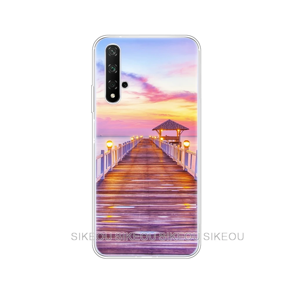 34634 Чехол на Honor 20, силиконовый чехол на заднюю панель, чехол для телефона huawei Honor 20 Pro Lite Honor20 YAL-L21 YAL-L41, роскошный мультяшный рисунок - Цвет: 34634
