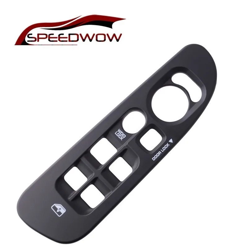 

SPEEDWOW черный драйвер боковая панель переключатель окна панель пластина для 2002-2005 Dodge Ram 1500 2500 3500 Quad Cab 5HZ71XDVAE