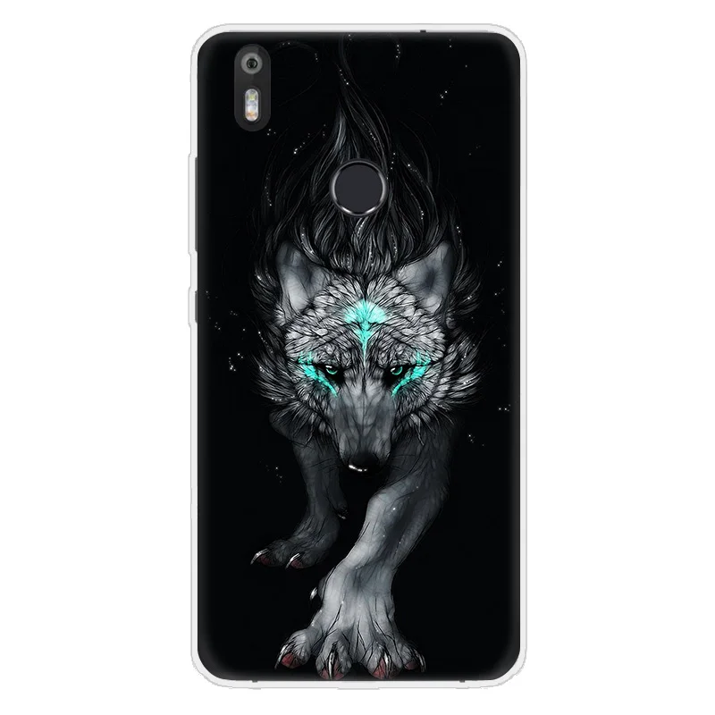 Чехол для телефона BQ Aquaris V Plus U2 Lite X Pro M 2017 Wolf Lion новый прозрачный мягкий