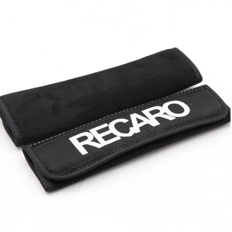 JDM СТИЛЬ RECARO предохранительный ремень безопасности Чехол плечевой ремень колодки для гоночного автомобиля ремень безопасности