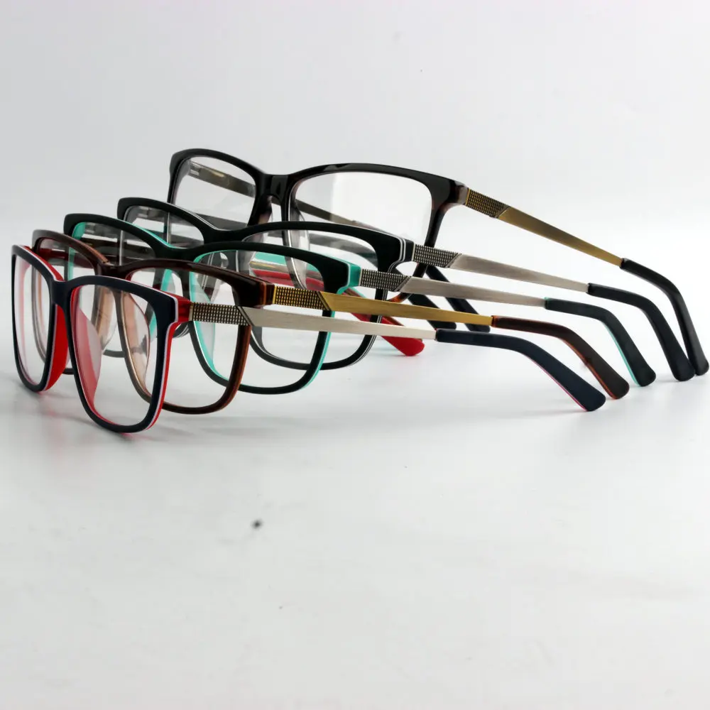 7525 оправа для очков ацетат металлическая мужчин производитель очков|frames for men|eye