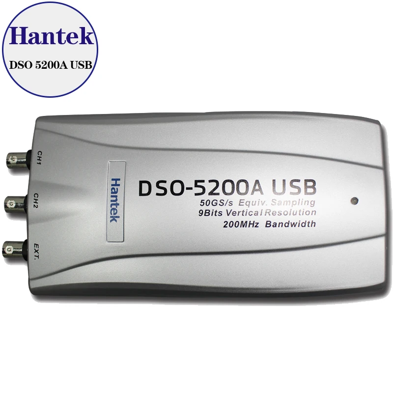 Hantek DSO5200A 200 МГц 2CH PC USB цифровой осциллограф 250 мс/с DSO 5200A Бесплатная доставка |