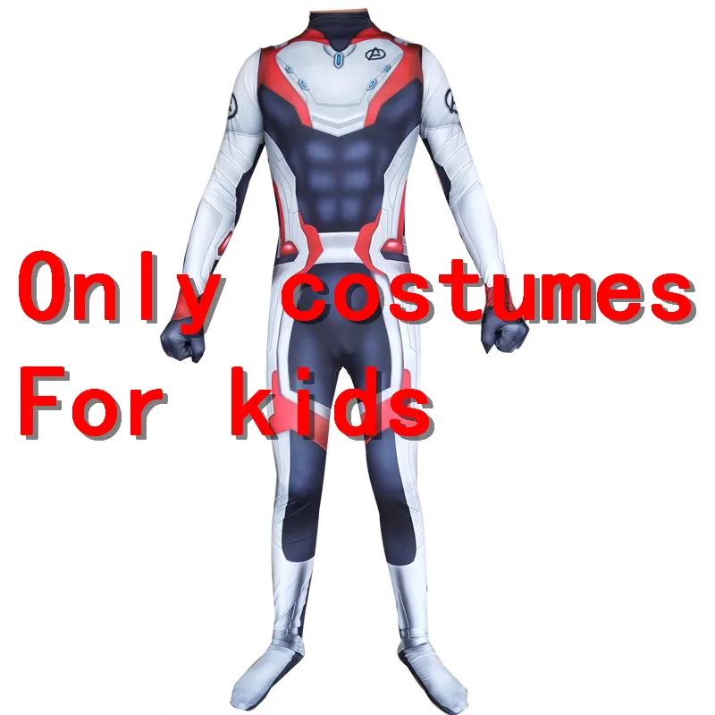 For kids Endgame 4 Thanos косплей костюм Цельный купальник женский сексуальный летний купальник женский мужской комбинезон из лайкры мужской - Цвет: For kids