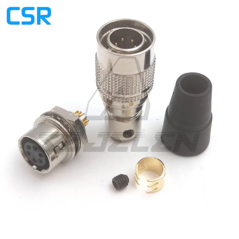Hirose Connector 6pin HR10A-7P-6P/HR10A-7R-6S Topcon Sokkia data cable plug and socket power charger | Обустройство дома