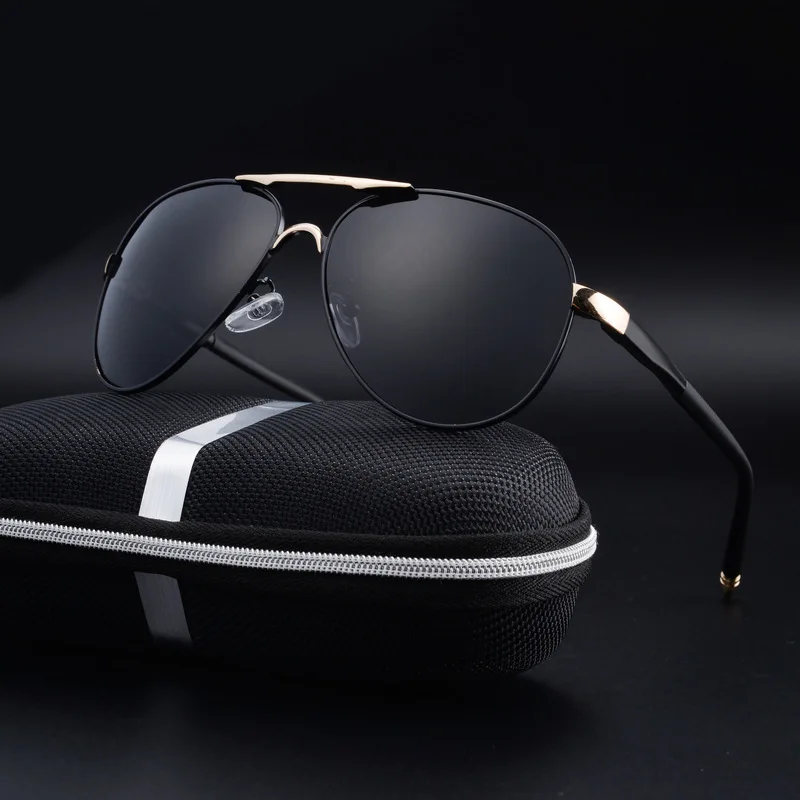 Новый 2017 coolsir бренд дизайн металлический каркас Поляризованные Авиатор