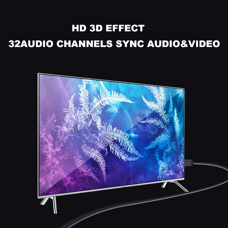 Высокоскоростной кабель HDMI плоский позолоченный кабель с черным, красным и белым кабелем hdmi 0,3 м 1 м 1,5 м 2 м 3 м 5 м 7,5 м 10 м 15 м