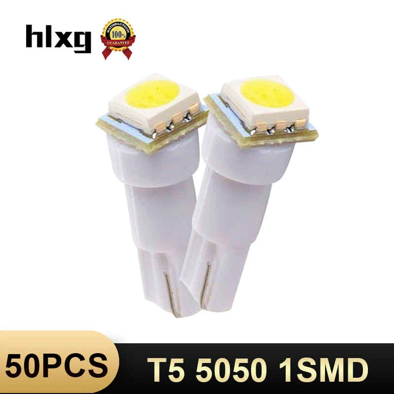 HLXG 50x T5 светодиодный холодный белый карта лампы приборная панель светильник для