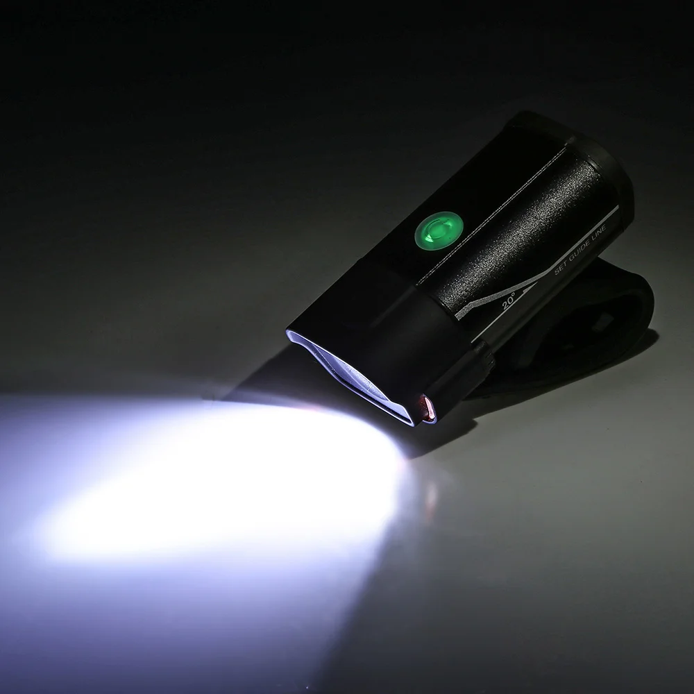 Водонепроницаемый 350LM USB Перезаряжаемый велосипед свет велосипедный