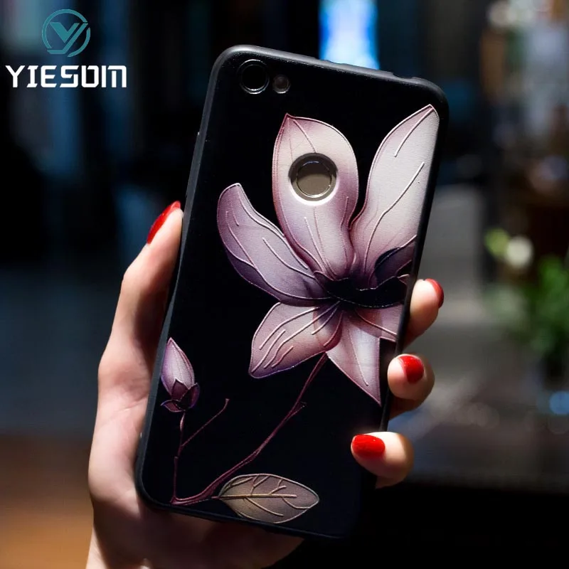 Чехол Для Сяо mi красный Примечание 4X чехол A1 крышка 5 плюс 4A coque 3D рельеф мягкий для