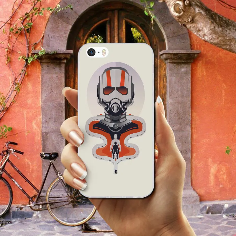 Soft TPU Silicone Mobile Phone Cases for iPhone X XR XS Max 7 6 6s 8 Plus 4 4S 5 5S SE 5C Bags Shell Fashion Antman And Wasp | Мобильные