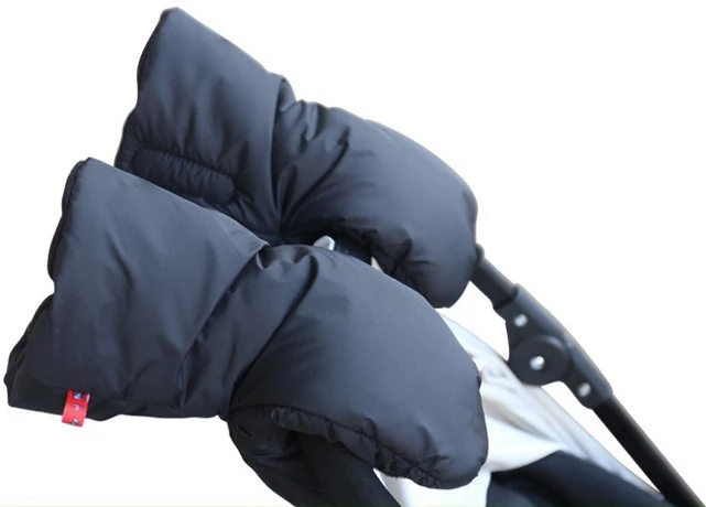 

Hot Stroller Accessories Winter Pram Hand Muff Baby Carriage Pushchair Warm Fur Fleece Hand Cover Buggy Clutch Cart Muff Glove