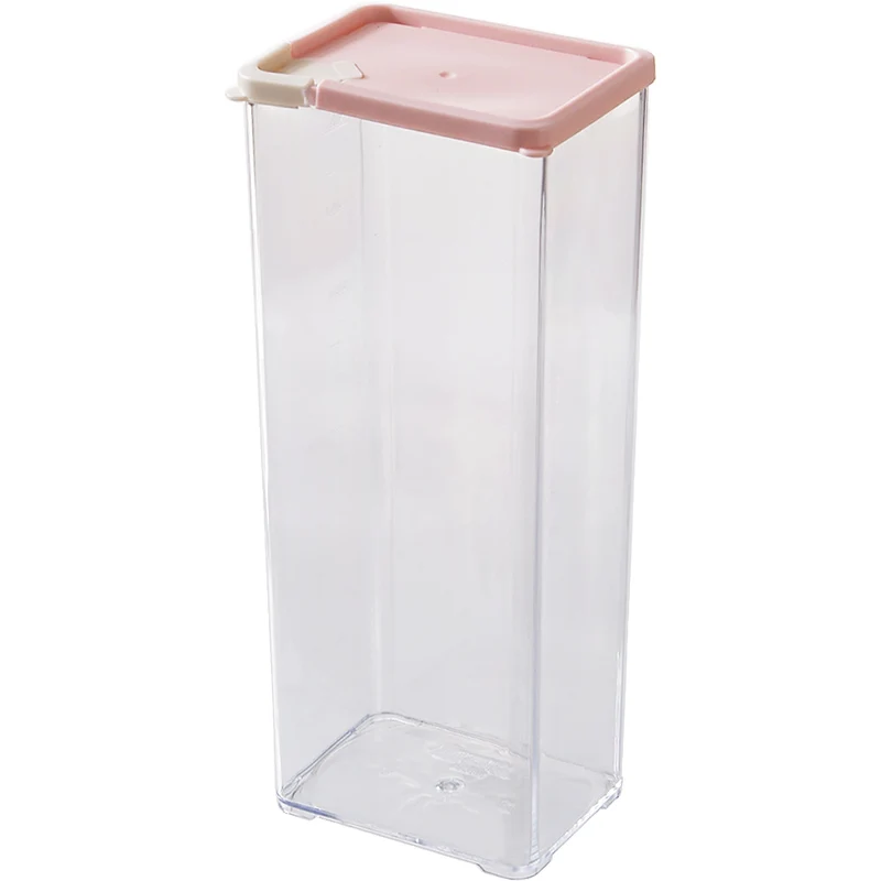 

Kitchen Items Airtight Rice Container 3 PCS/Lot 3 Sizes Plastic Clear Fridge Food Storage Box