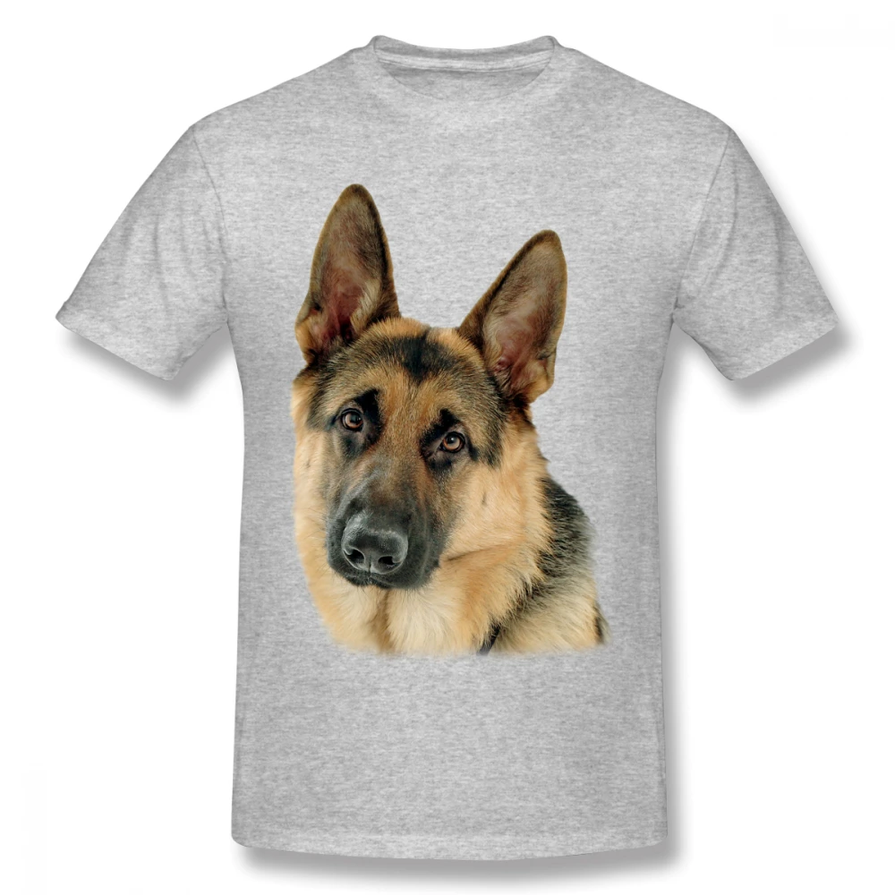 3D футболка с надписью I Love German Shepherd Face для мужчин плюс размер цифровая печать