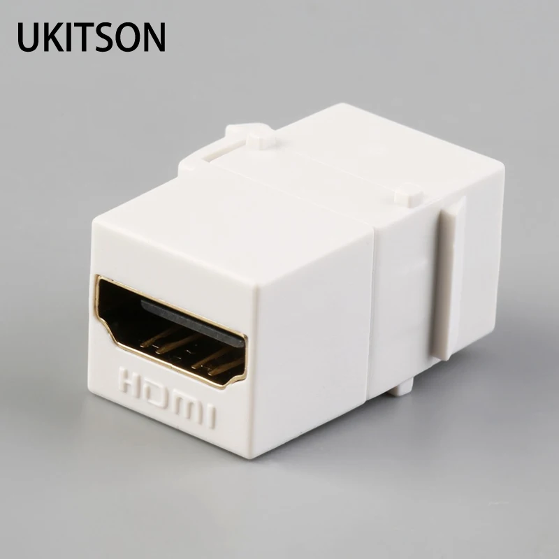 Разъем Keystone HDMI2.0 совместимый с HDMI разъемом белый цвет|Удлинители электрические| |