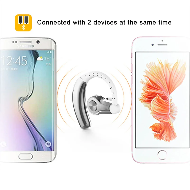 M.uruoi 1 Combo (2 pieces) Wireless Bluetooth Headphone Ear Monitor Earphone With Microphone Headset For Samsung Earbud | Электроника
