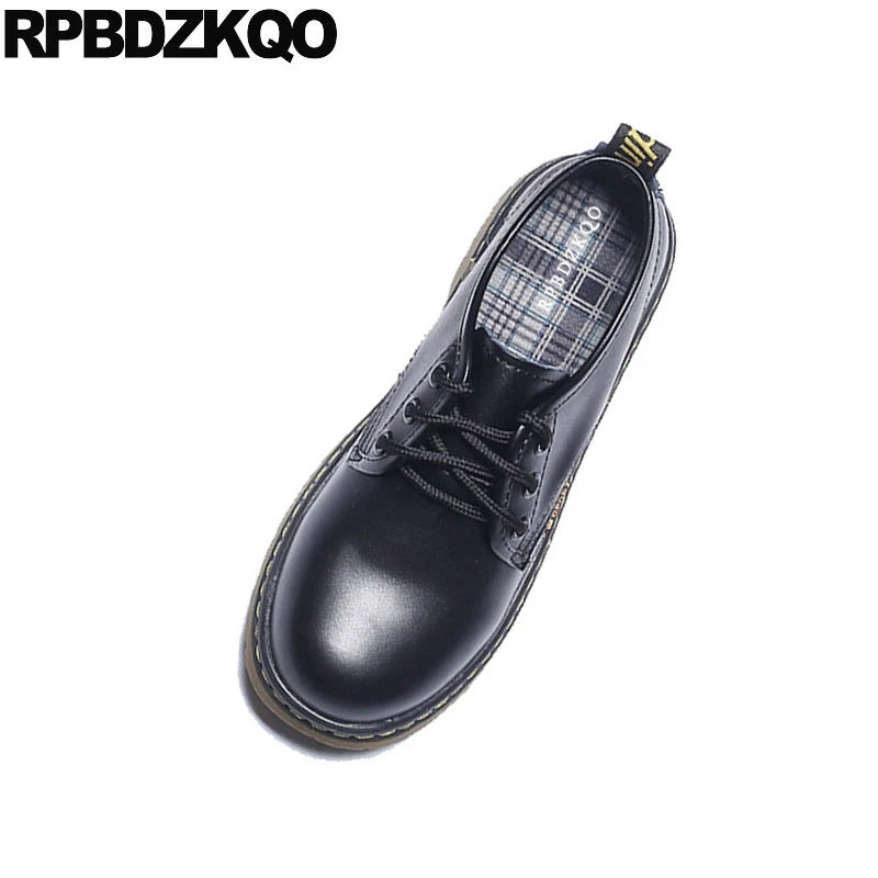 Туфли женские из лакированной кожи оксфорды с бахромой высокий верх ремешок на