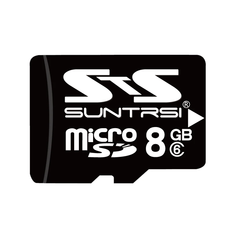 Suntrsi 64 Гб Micro SD карта класс 6 Карта памяти 32 Гб высокоскоростная Microsd TF карта 16 ГБ 8 ГБ 4 ГБ оригинальная Microsd для телефонов камер - Емкость: 8GB Class 6