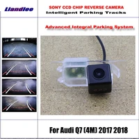 car backup rear view camera for audi q7 4m 2017 2018 intelligent parking dynamic trajectory reverse ntsc rca aux cam