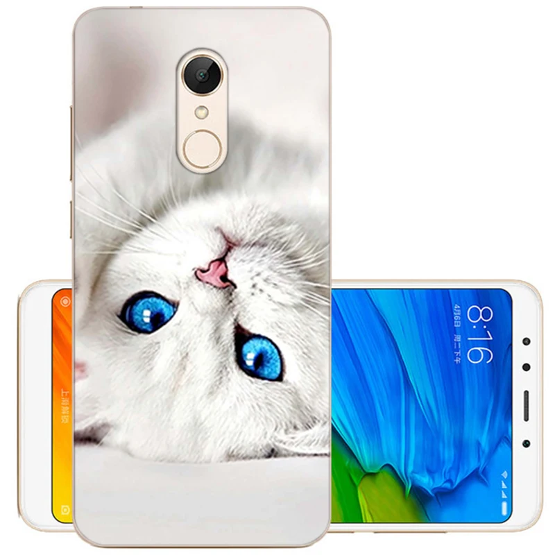 10 Чехол для Xiaomi Redmi 5, Мягкий ТПУ силиконовый чехол для Xiaomi Redmi 5, чехол с 3D рисунком, чехол-бампер для Redmi 5, чехол для телефона - Цвет: 10