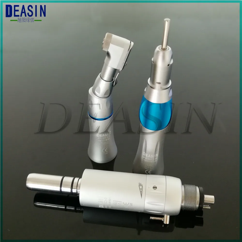 

DEASIN Dental Low speed Motor Straight Contra Angle handpiece for dental turbine