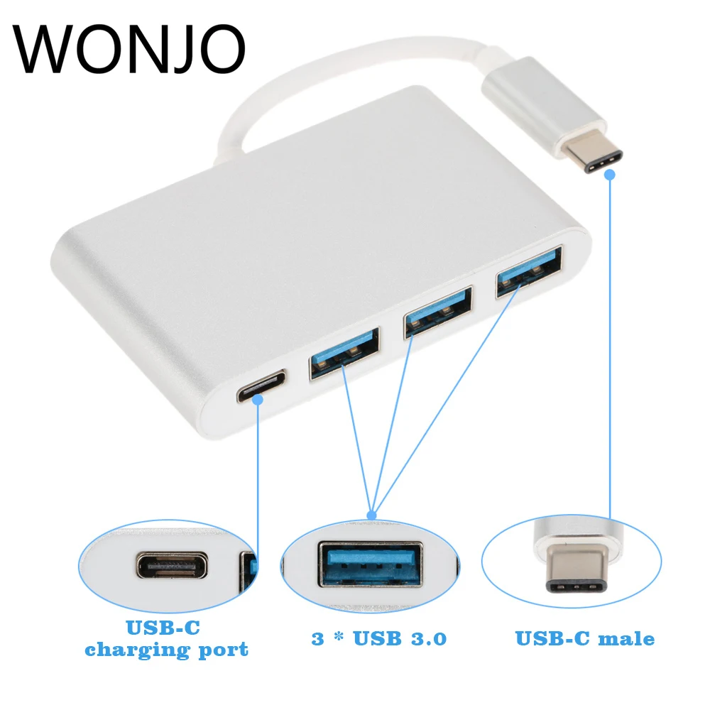USB 3 1 Type C к 0 + зарядный порт концентратор адаптер кабель для MAC 12|type-c to type-c|type-c 3.1type-c