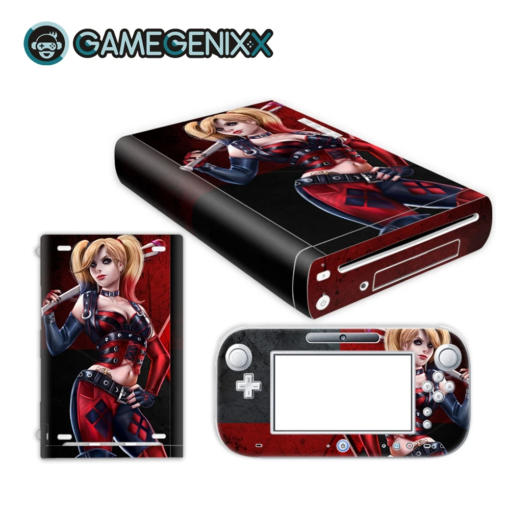 GAMEGENIXX наклейка на кожу виниловая наклейка защитная упаковка чехол для Nintendo WiiU-Clown Girl