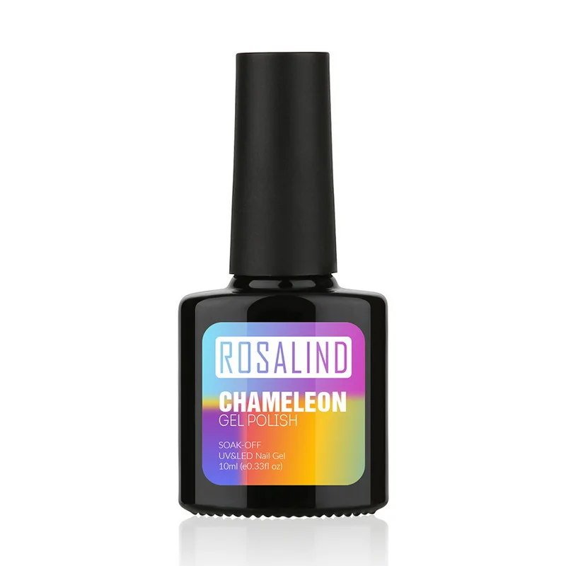 ROSALIND Semi Vernis Перманентный Гель лак для ногтей отмачиваемый Хамелеон изменение