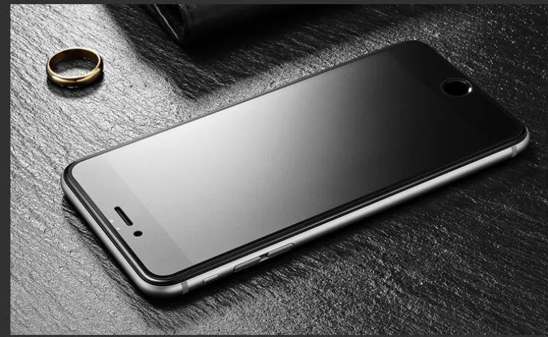 Закаленное матовое стекло 9H 2.5D 0 3 мм полное покрытие для iPhone 6 6s 7 8 Plus матовая