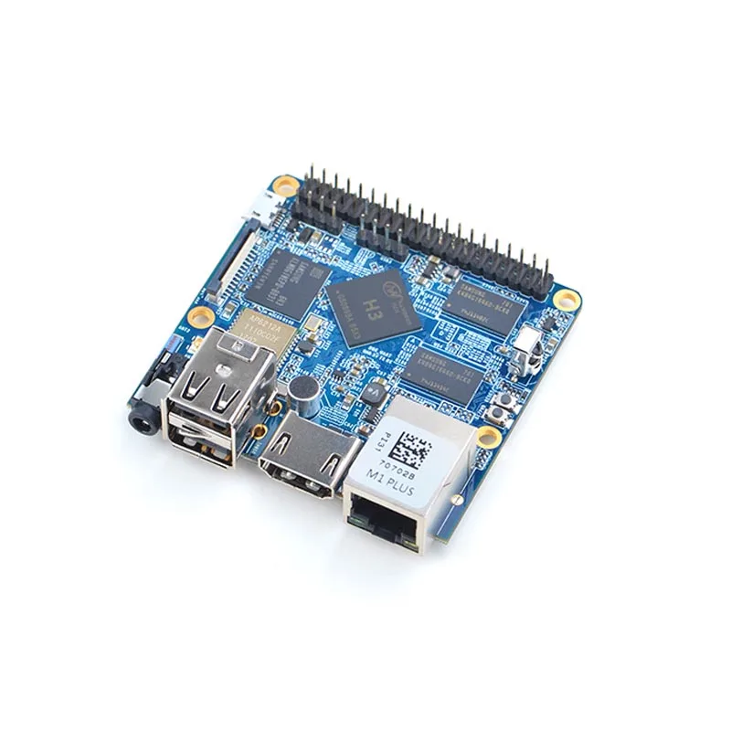 Демонстрационная плата NanoPi M1 Plus (1 2 ГГц 1 ГБ ОЗУ DDR3 8 Гб eMMC)+ кабель Micro USB + антенна |