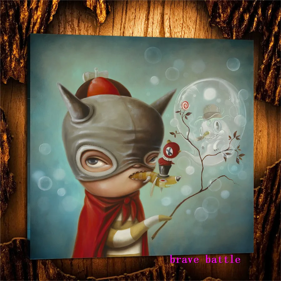 Mark Ryden детский необычный холст для живописи Тёмный мир гостиная спальня домашний