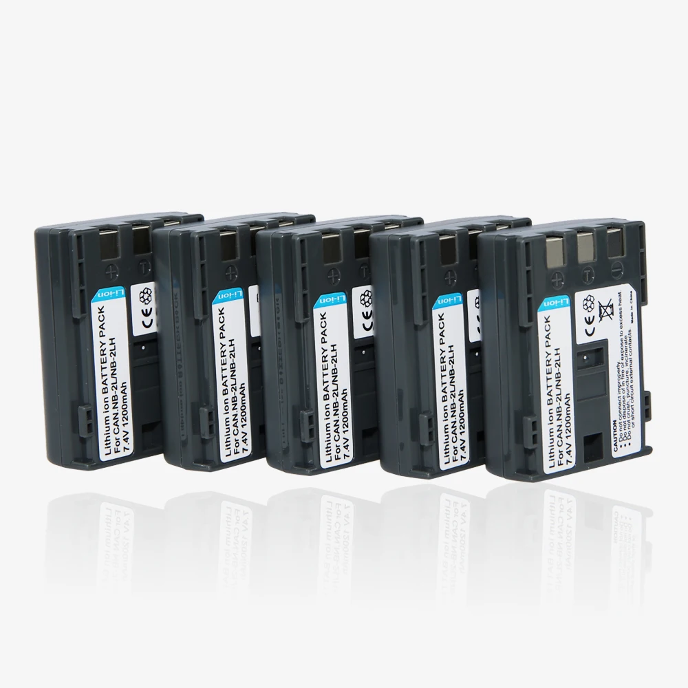 3 шт./лот NB-2L 7 4 в 1200 мАч NB-2LH NB2L NB2LH камера батарея для Canon Замена G7 G9 S70 S80 350D 400D MV 800 800i