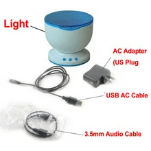 Океан морской волны ночник проектор спикер настроение|speaker hifi|speaker conelamps that change color