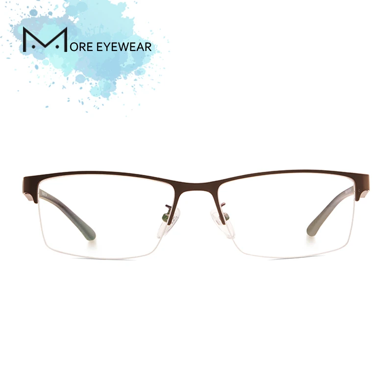 Сплав Человек очки металлический каркас и TR90 очками с оптической линзой Винтаж