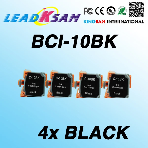 Картридж с черными чернилами 4х совместимый BCI 10 11 фотовспышкой | Компьютеры и