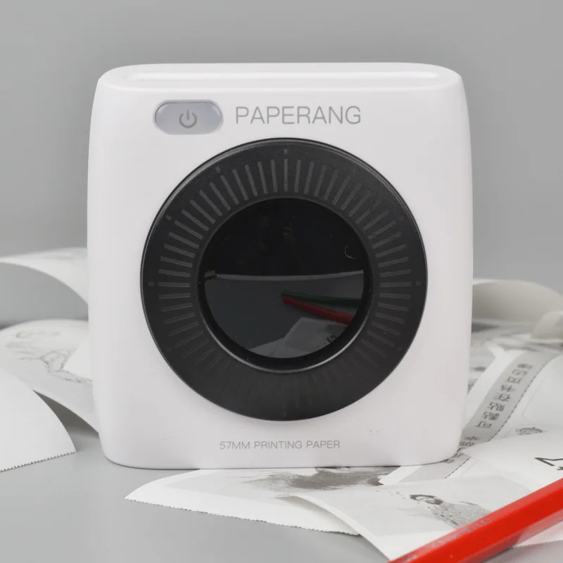 Портативный карманный принтер PAPERANG P2 с Bluetooth термопечать фотопечать HD наклейка