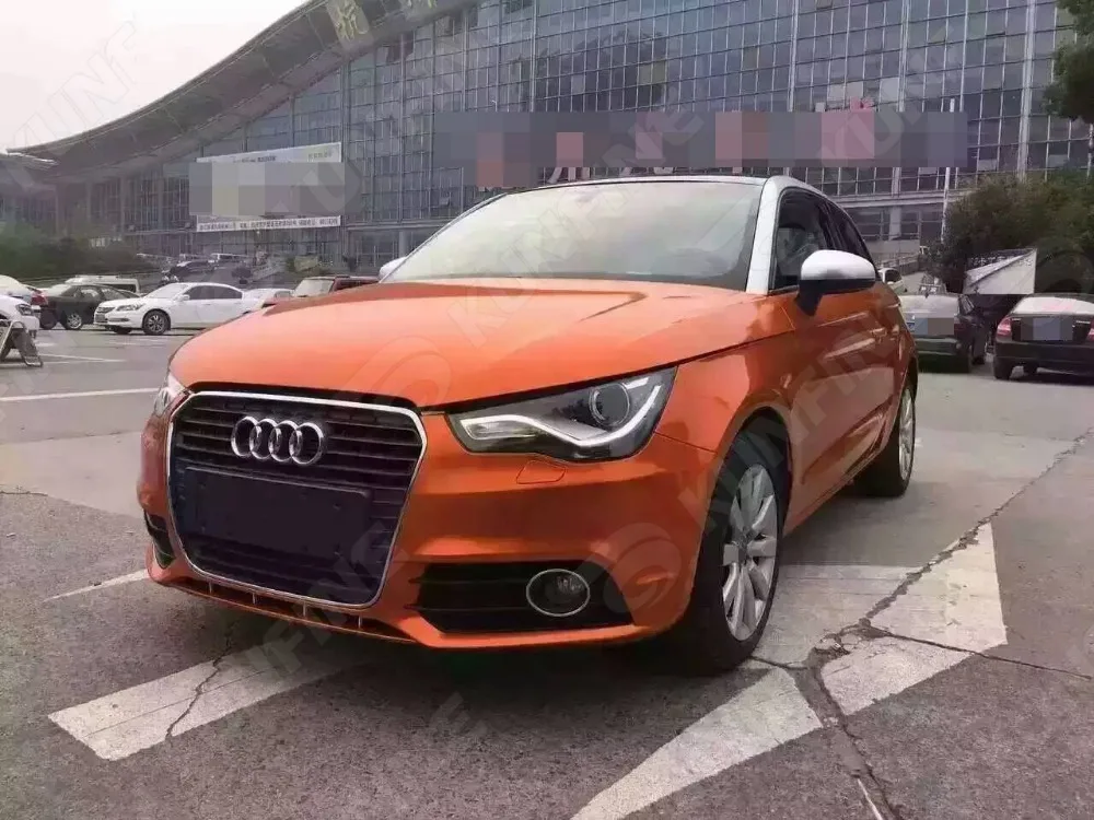 Стайлинг автомобиля обертка Аврора оранжевая Автомобильная виниловая пленка