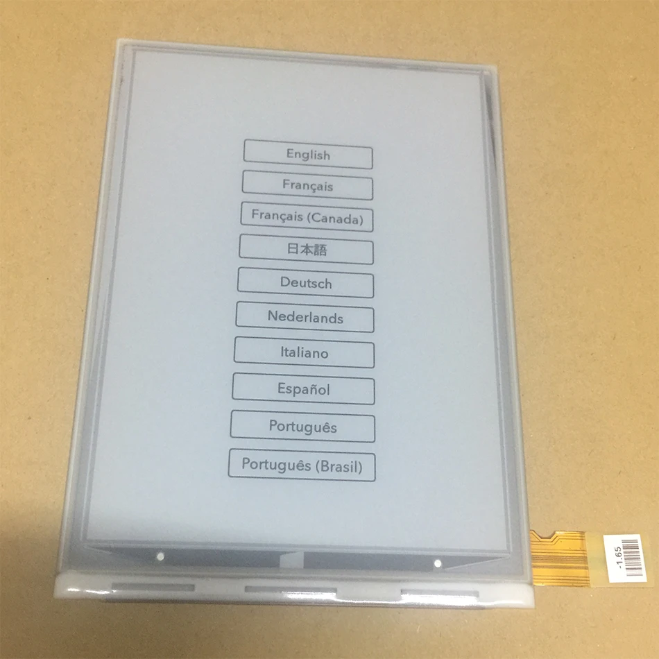 6 дюймовый ЖК дисплей E ink ed060cpe электронная книга PVI (LF)T1 для NOOK2 SONY PRS T2 KOBO