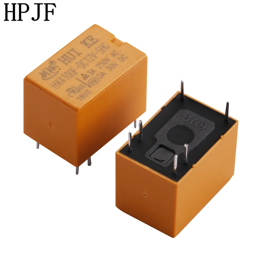 5 шт./лот HK4100F-DC3V 5V 12V 24V-SHG реле hk4100F-DC3/5/12/24V HK4100F 3/5/12/24V DIP6 3A 250V AC/ 30V DC | Обустройство