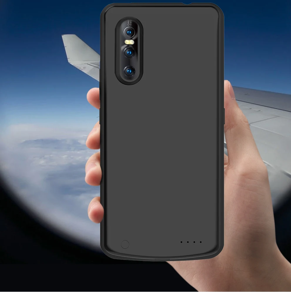 

High Quality 6500mAh Power Bank Case For VIVO X27 Pack Backup Battery Charge For VIVO X27 Battery Case Cove
