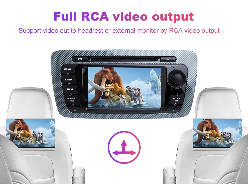 2 Din Android 9,0 автомобилей радио мультимедиа стерео система для Seat Ibiza 6J MK4 SportCoupe Ecomotive Cupra 2009 2010 2011 2012 2013 gps DVD 2 ГБ+ 32 ГБ