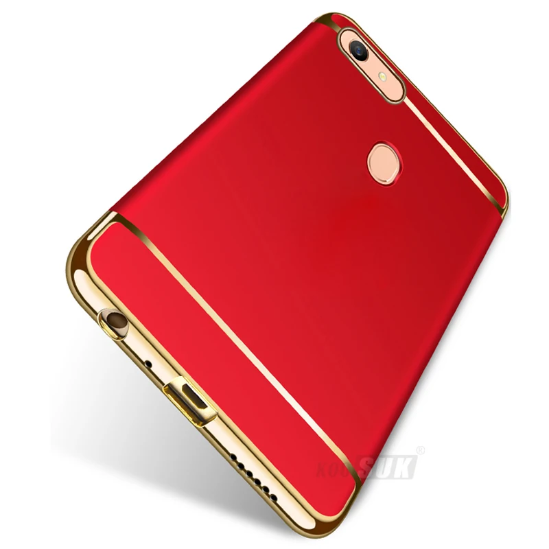 Чехол F7 для OPPO ультра тонкий чехол 3 в 1 с полным корпусом жесткий Роскошный F 7