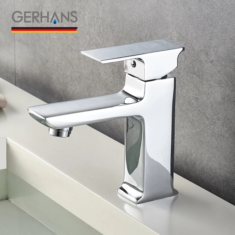 GERHANS Leometric смеситель для раковины из твердой латуни горячей и холодной воды с