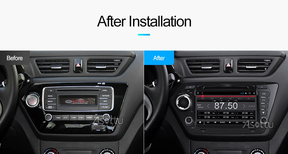 Asottu ZK28060 г 2 г+ 32 г android 7,1 автомобиль dvd gps плеер автомобиля Радио gps навигация видео плеер для Kia rio k2 автомобильный мультимедийный плеер