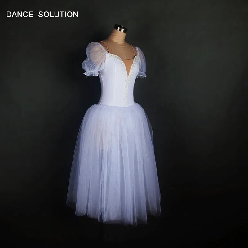 Романтический костюм для балета и танца 5 слойная длинная кофта на бретельках